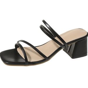 NWOT "A New Day" Blakely black block heel